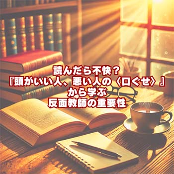 【読書感想文】読んだら不快？『頭がいい人、悪い人の〈口ぐせ〉』から学ぶ反面教師の重要性